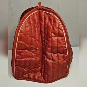 Vintage Mid Century Brown Appliance Cover